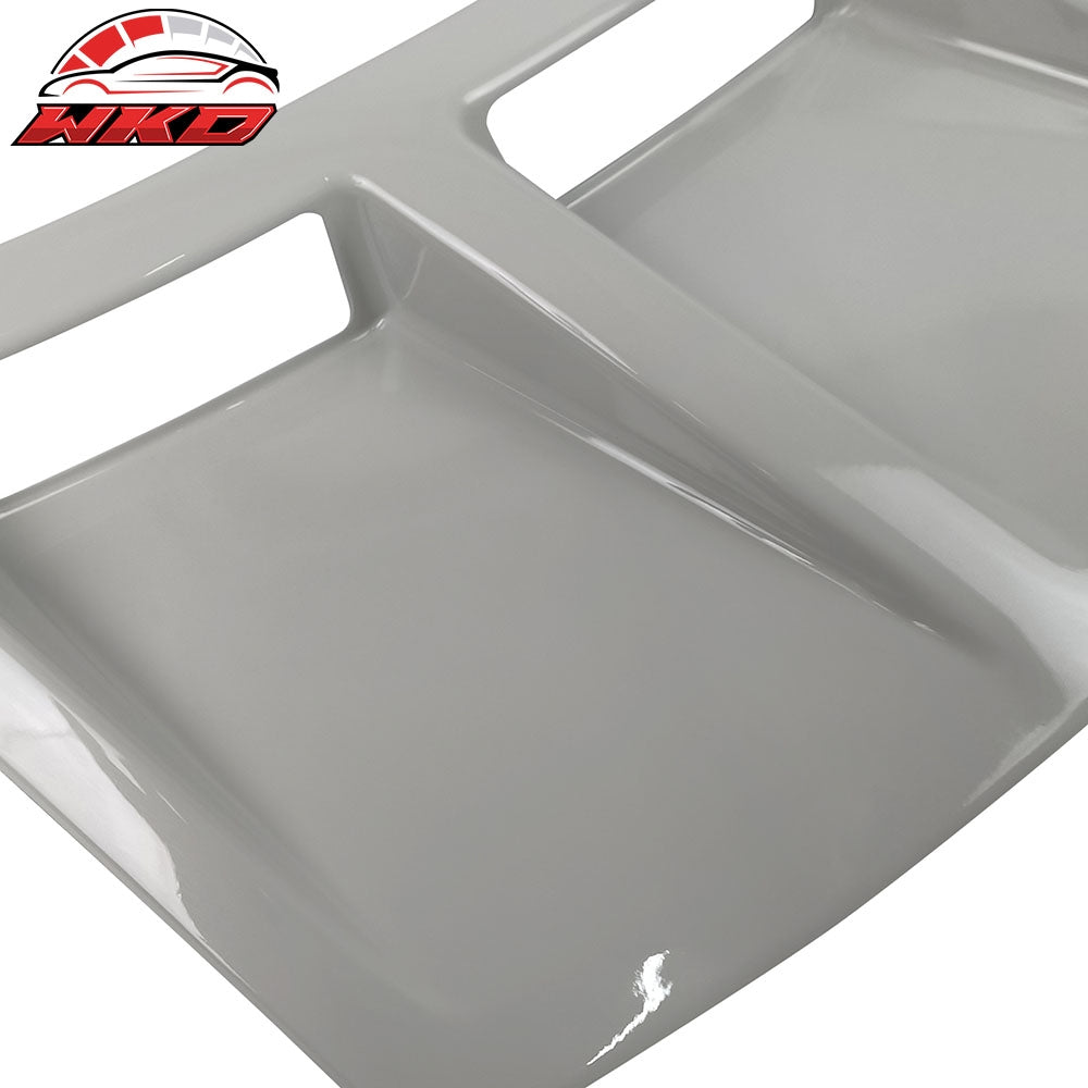 Fits 15-21 Subaru WRX STI Style Rear Bumper Side Fender Vent Painted #K1X White