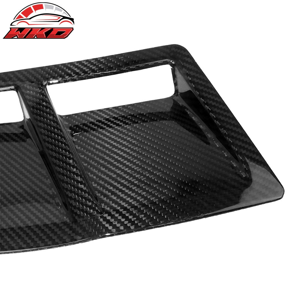 Fits 15-21 Subaru WRX STI Style Carbon Fiber CF Rear Bumper Side Fender Vent 2PC