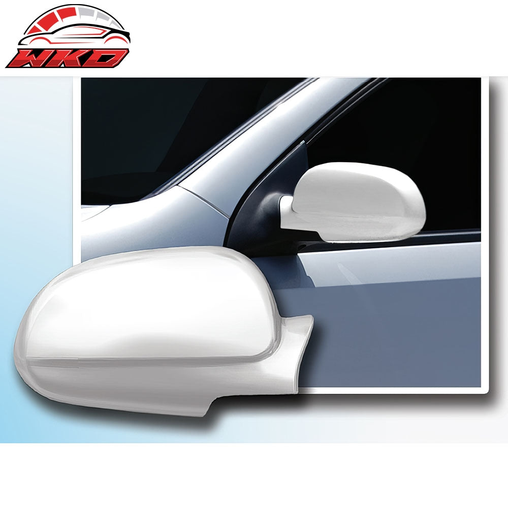 Fits 06-08 Suzuki Forenza Reno Rear View Mirror Covers Caps Overlay Chrome ABS