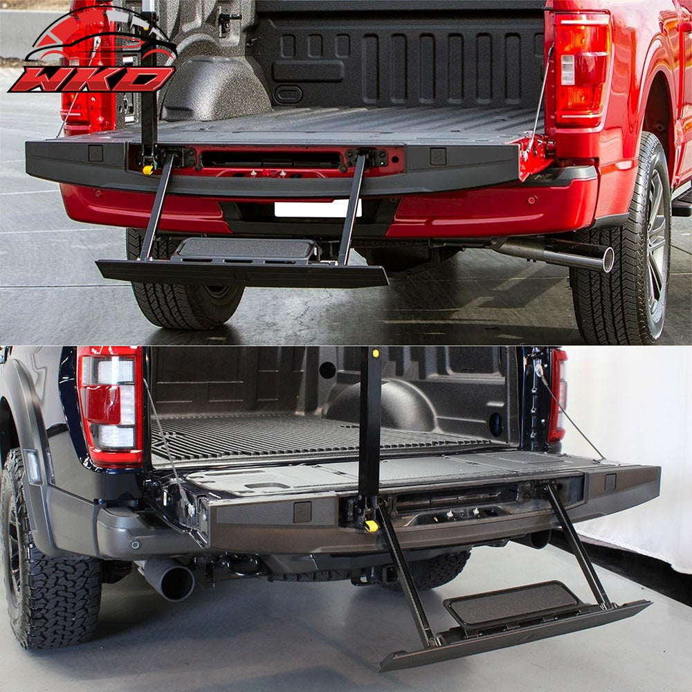 Fits 21-24 F-150 Lightning W/ Flex Step Tailgate Molding Trunk Protector Cover