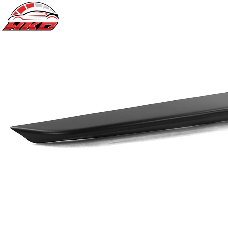 Fits 17-23 Tesla Model 3 OE Style Rear Trunk Spoiler Wing Matte Black Deck Trim