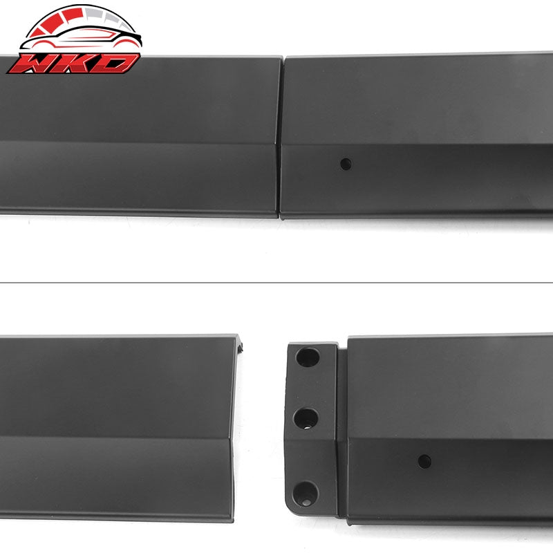 Fits 20-25 Tesla Model Y Matte Black Side Skirts Extension Splitter Rocker Panel