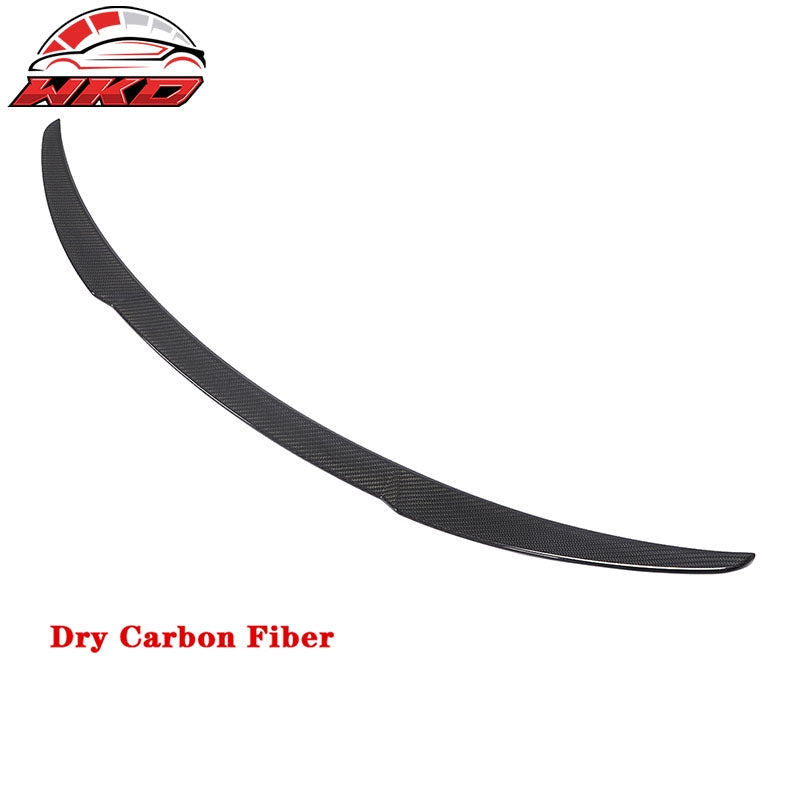 Dry Carbon Fiber Fits 20-25 Tesla Model Y Trunk Spoiler Rear Deck Lid Boot Wing