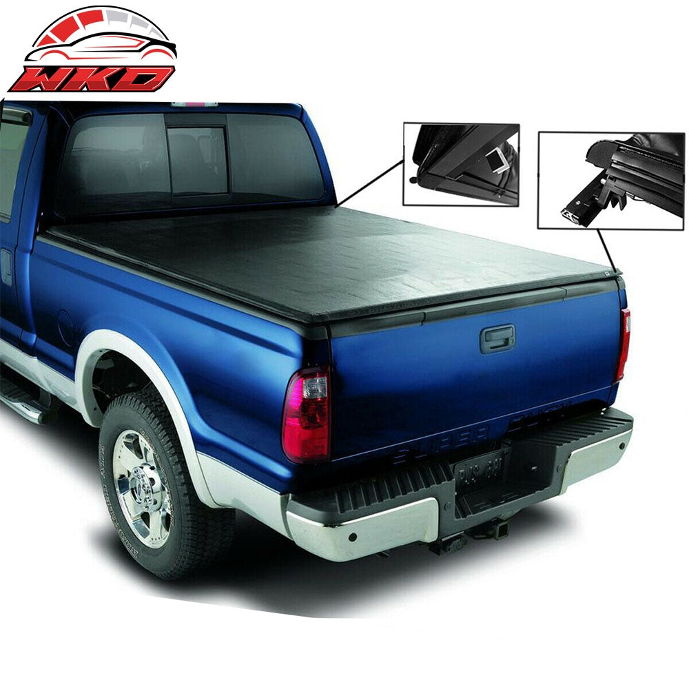 Fits 16-22 Toyota Tacoma 60 Inch 5FT Short Bed Lock Soft Roll Up Tonneau Cover