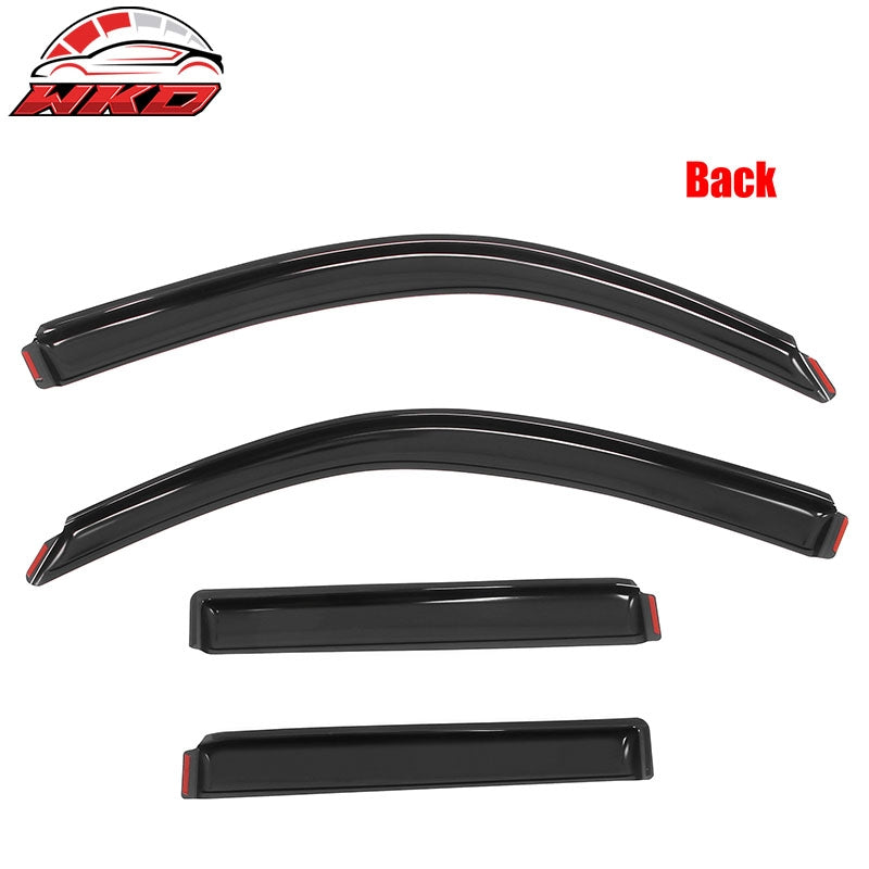 Fits 03-09 Toyota 4Runner 3D TPE Floor Mats Carpets + Trunk Mat + Window Visors