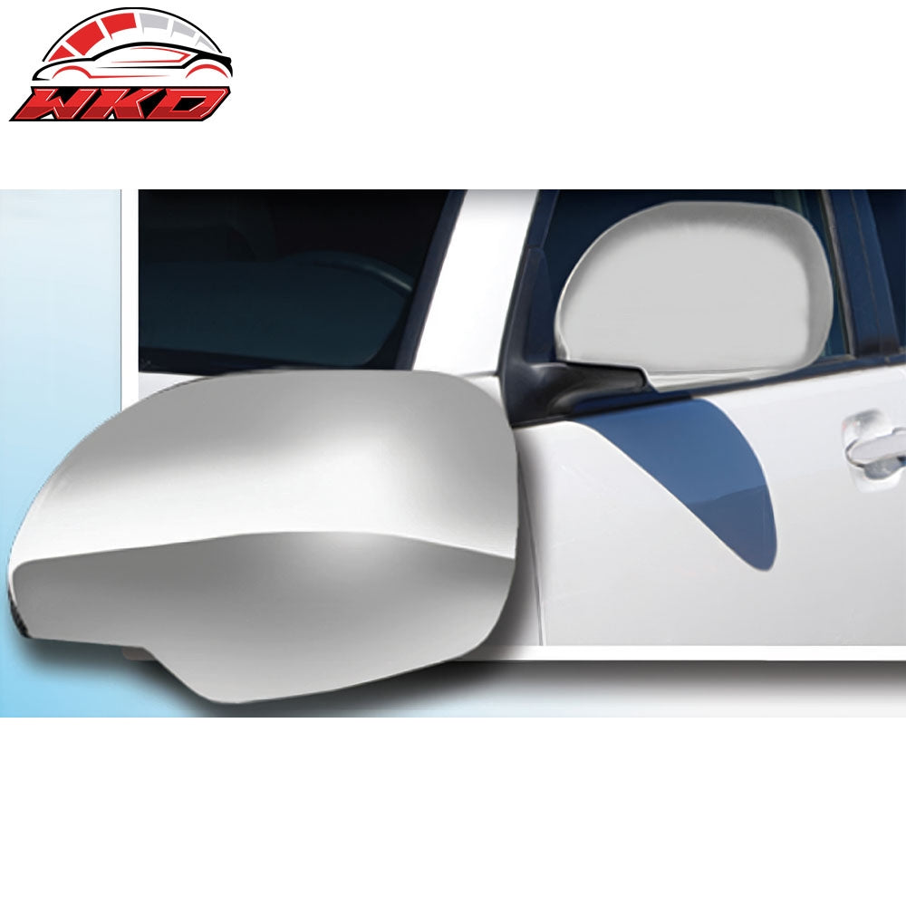 Fits 03-09 Toyota 4Runner 2PCS Side Rearview Mirror Cover Cap Replacement Chrome