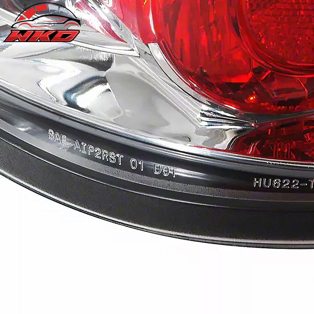 Fits 03-09 Toyota 4Runner Altezza Style Chrome Clear Lens Tail Lights Lamps Pair