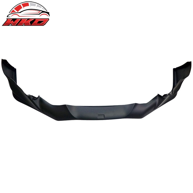 Fits 17-20 Toyota 86 GT86 FT86 TRD Style Unpainted Black Front Bumper Lip - PP