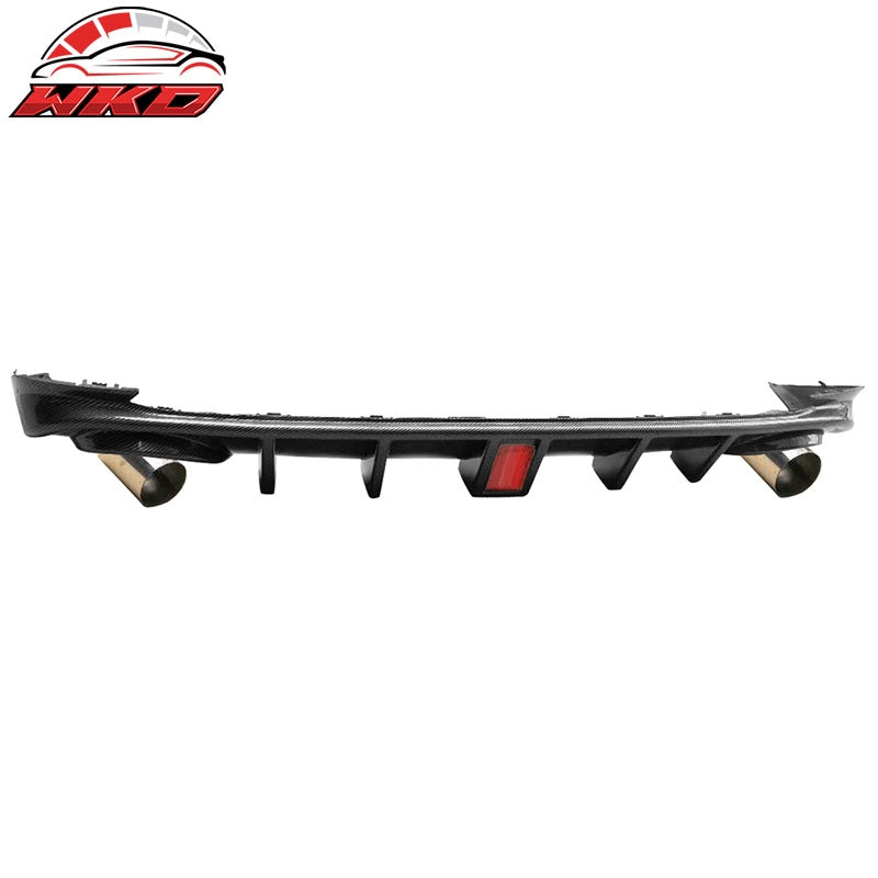 Fits 18-24 Toyota Camry LE XLE Rear Bumper Lip Diffuser 3RD Brake Light Tip CFL
