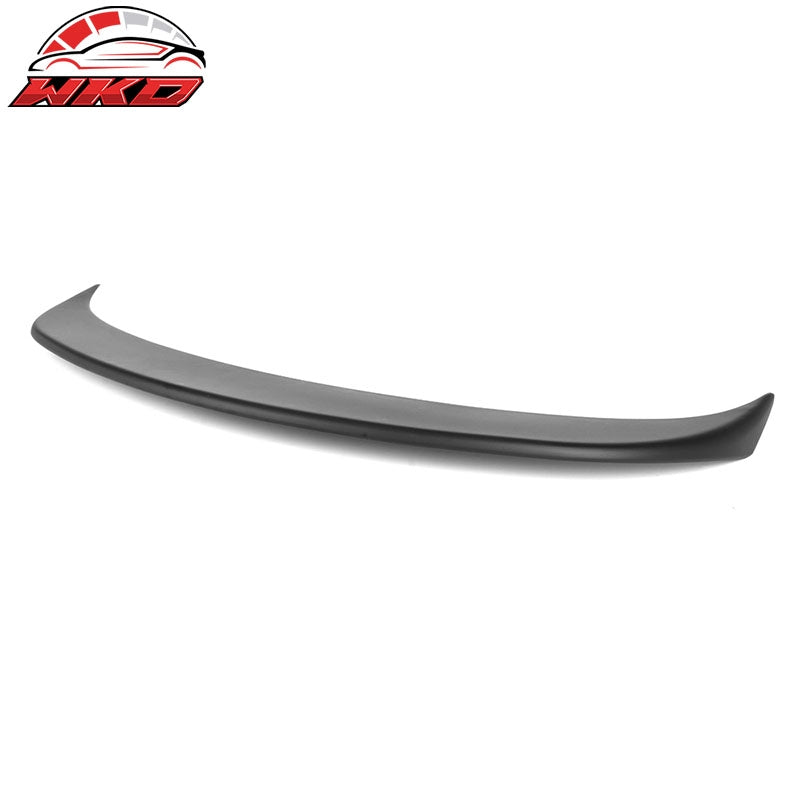 Fits 18-24 Toyota Camry SM Style Matte Black ABS Rear Trunk Lip Wing Spoiler