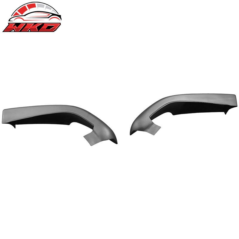 Fits 11-13 Toyota Corolla OE Factory Style 2PCS Front Bumper Lip Splitters PP