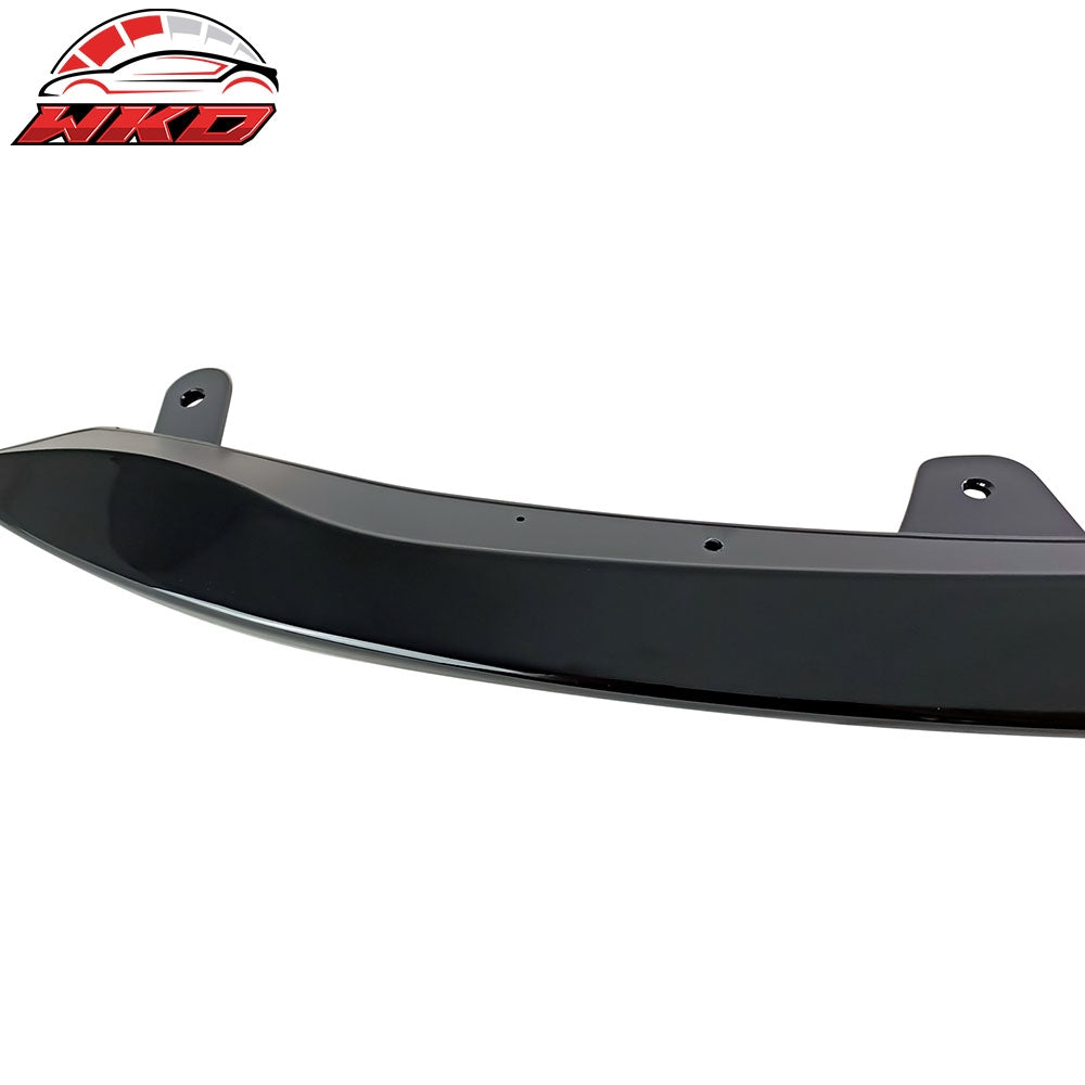 Fits 19-21 Toyota Corolla E210 Hatchback 5Dr Front Bumper Lip Chin Gloss Black