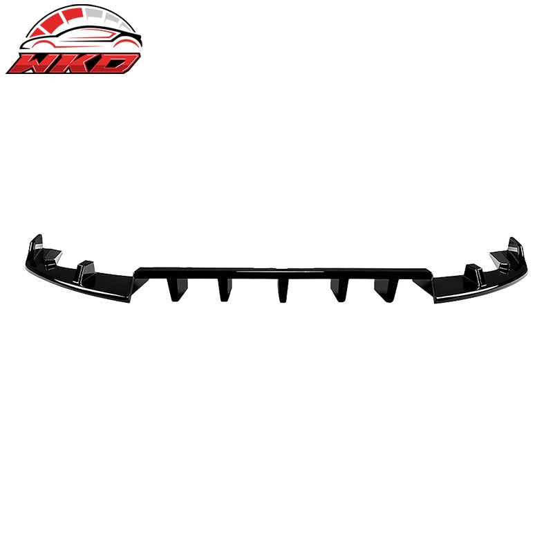 For 22-26 Toyota GR86 BRZ IKV1 Rear Bumper Diffuser AERO VORTEX Gloss Black PP