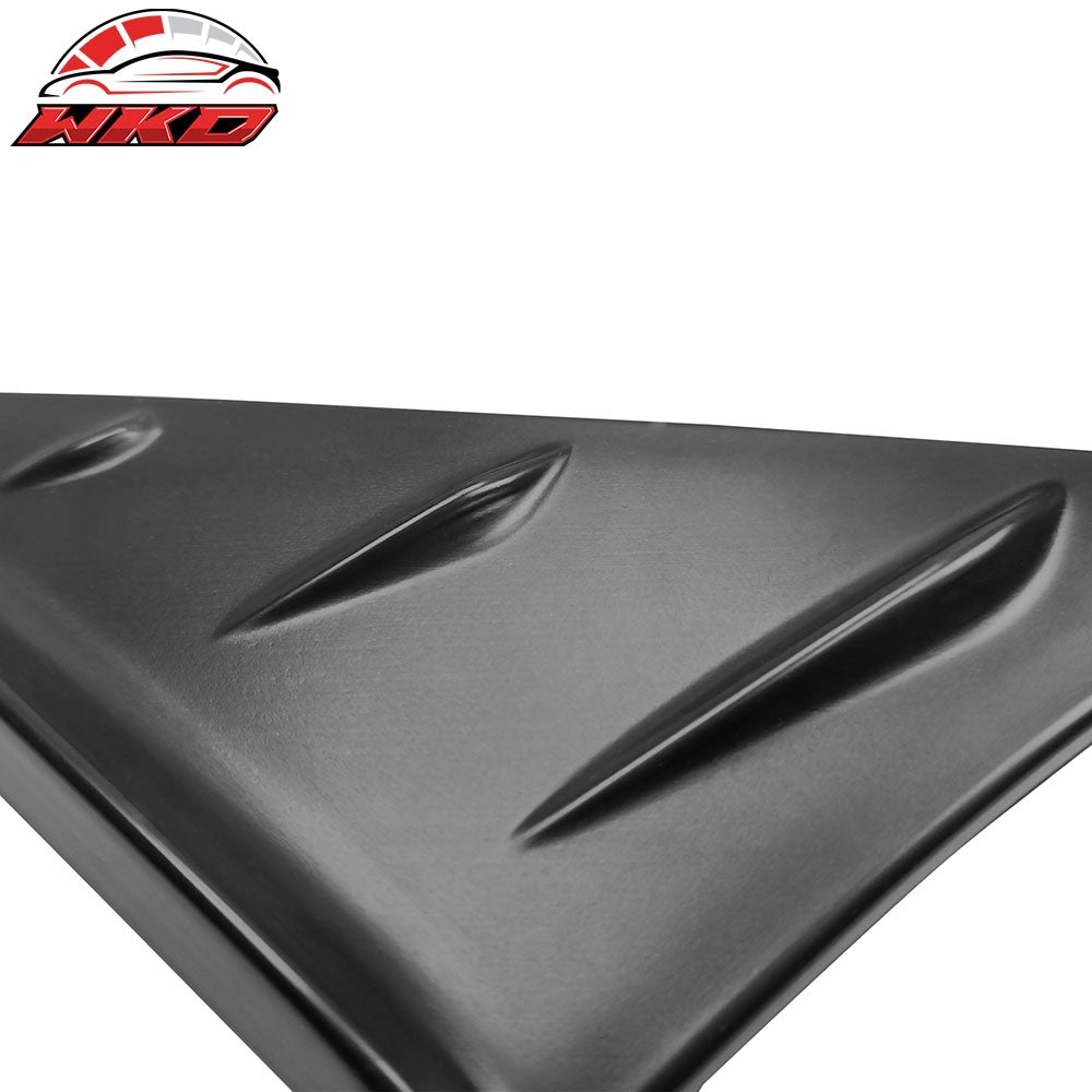 Fits 20-25 Toyota GR Supra A90 A91 Matte Black Side Window Louvers Scoop Cover