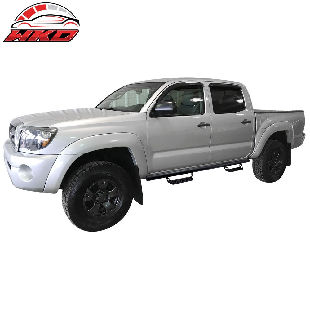 Fits 05-22 Toyota Tacoma Double Cab BCT Style Side Step Bars