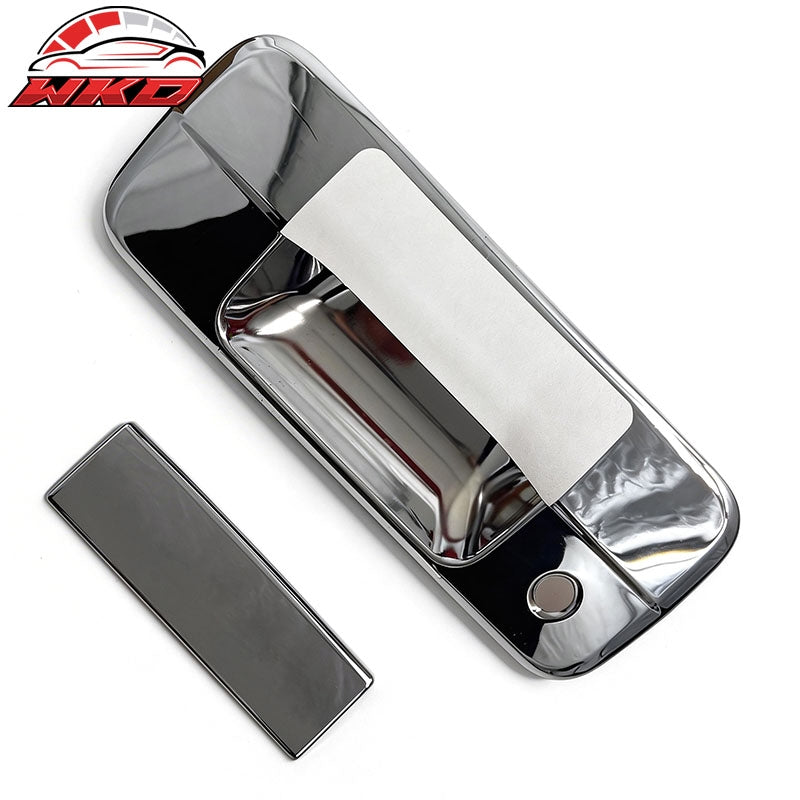 Fits 07-13 Toyota Tundra Chrome Rear Tailgate Door Handle Cover w/ Key Hole 2PCS