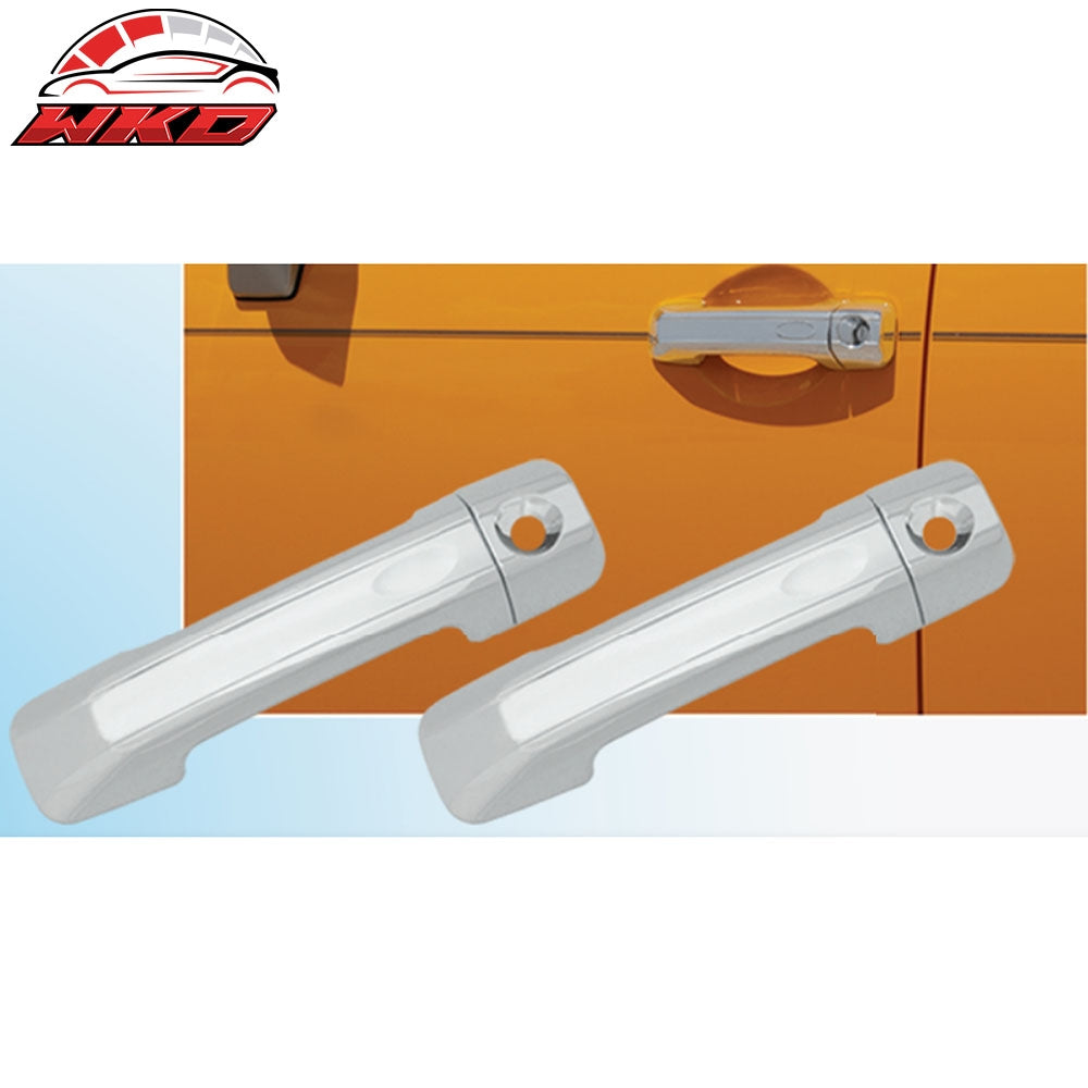 Fits 07-16 Toyota Tundra Regular & FJ Cruiser 2PCS Door Handle Cover W/2-Keyhole