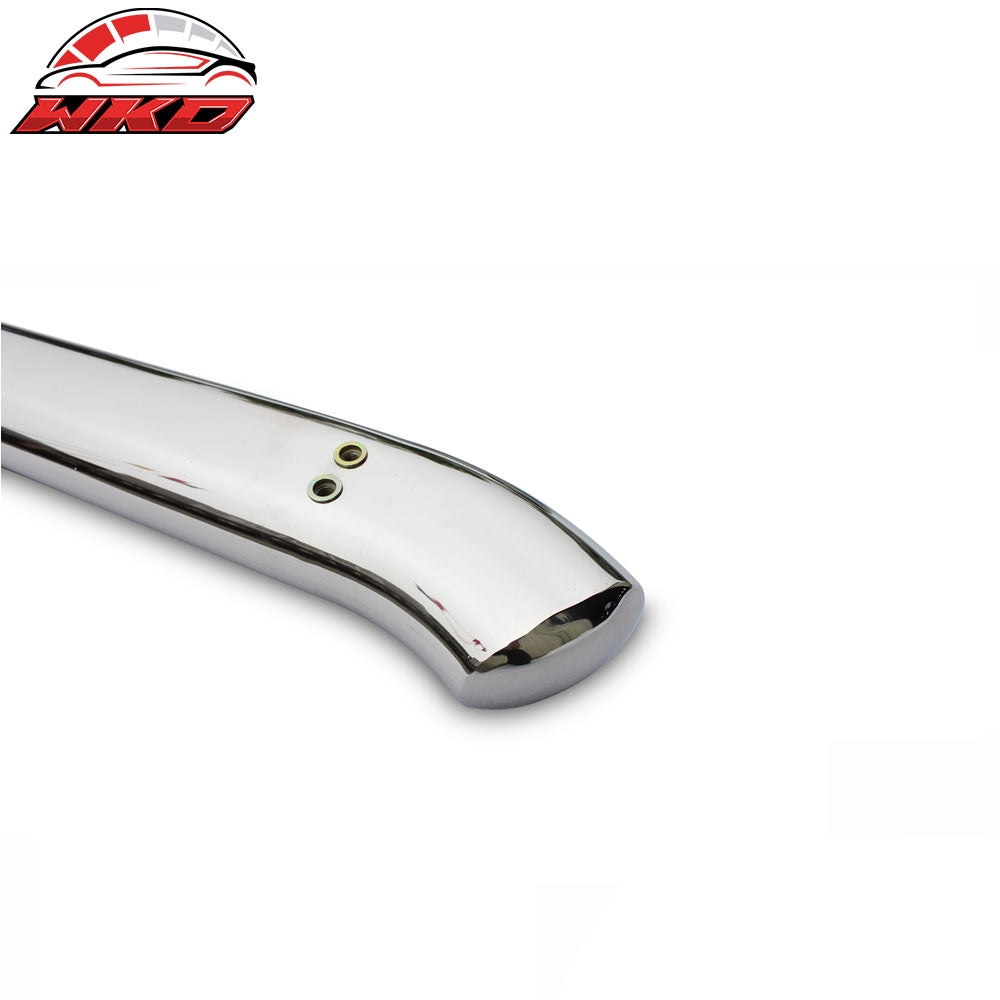 Fits 07-21 Toyota Tundra Regular Cab 4" Side Step Nerf Bars Running Boards