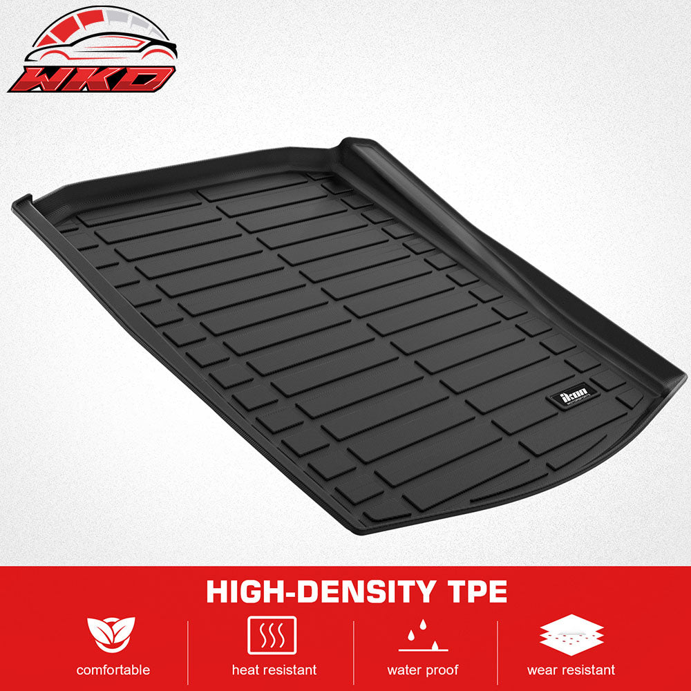Fits 20-25 Cadillac CT5 TPE All Weather Waterproof Rear Cargo Trunk Tray Mats