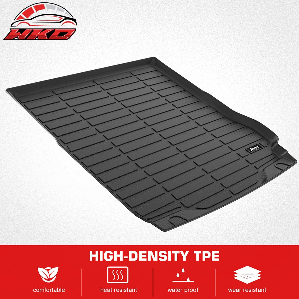 Fits 24-25 Dodge Charger Daytona 2Dr TPE Waterproof Rear Cargo Trunk Tray Mats
