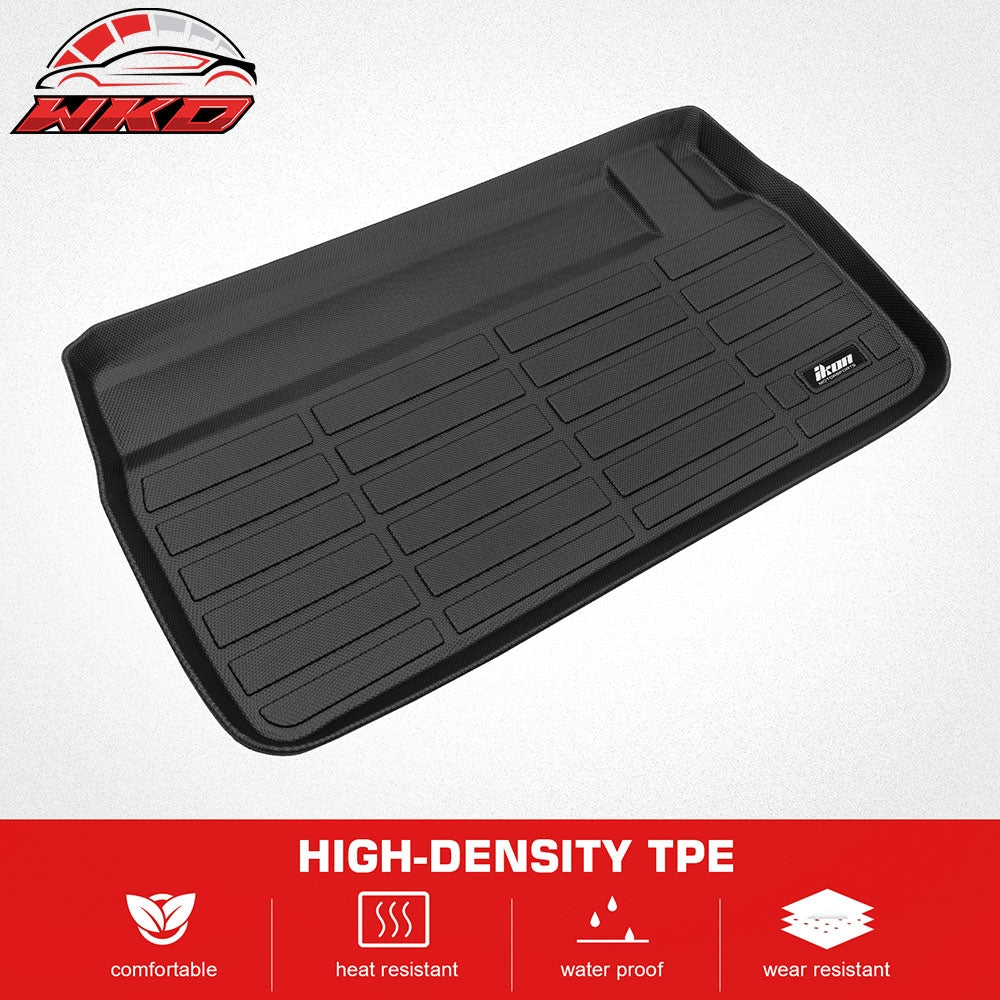 Fits 08-20 Dodge Grand Caravan 09-14 VW Routan TPE Trunk Liner Rear Cargo Mat