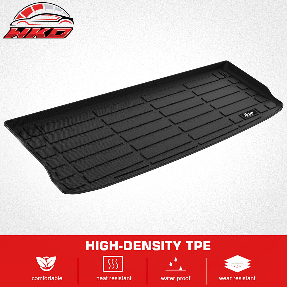 Fits 25-26 Nissan Armada & Infiniti QX80 TPE Waterproof Rear Cargo Trunk Mats