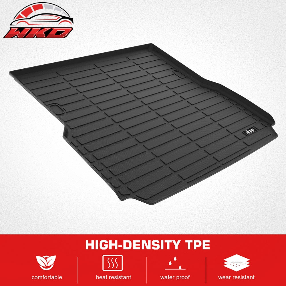 Fits 24-25 Toyota Land Cruiser TPE All Weather Rear Cargo Liner Trunk Tray Mats