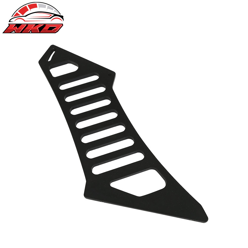 Universal 56" Inch GT Style 3D Carbon Fiber Trunk Spoiler V1 Side Plates V3 Legs