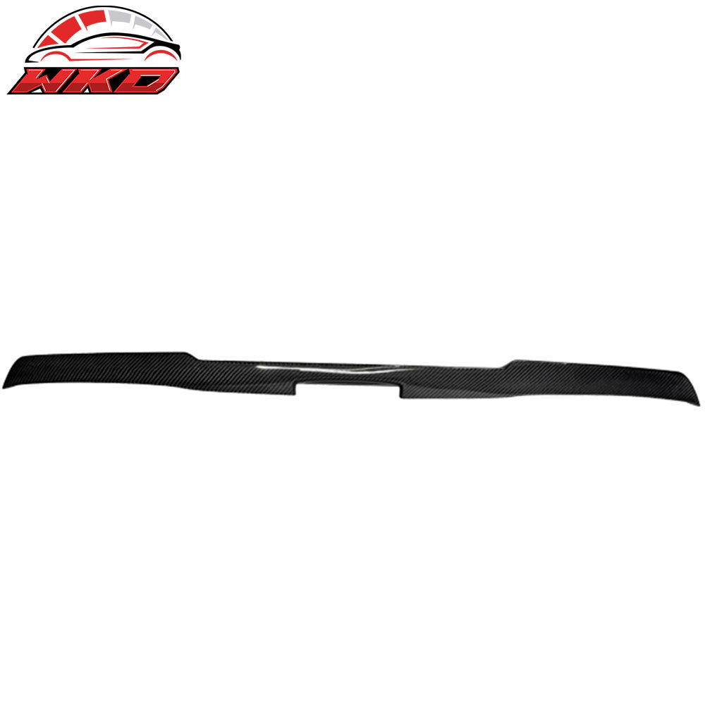 Fits 05-13 Chevy Corvette C6 H Style Rear Trunk Spoiler Wing Lip Carbon Fiber CF