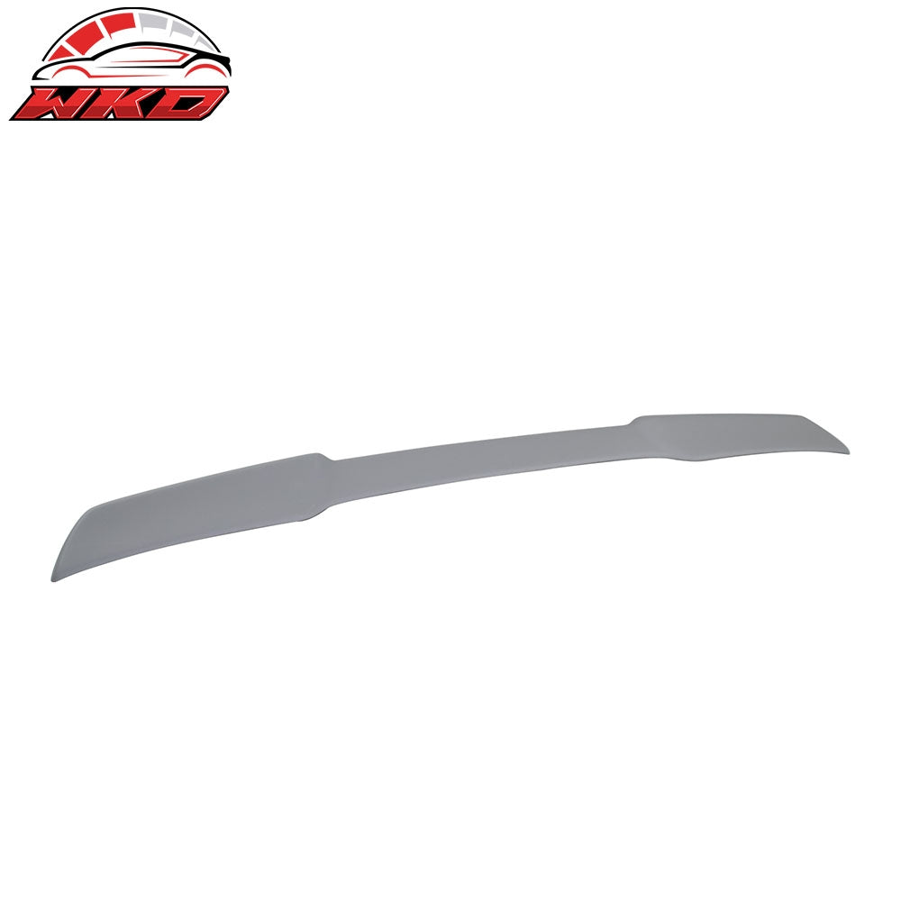 Fits 05-13 Chevy Corvette C6 H Style Rear Trunk Spoiler Wing Lip Unpainted ABS