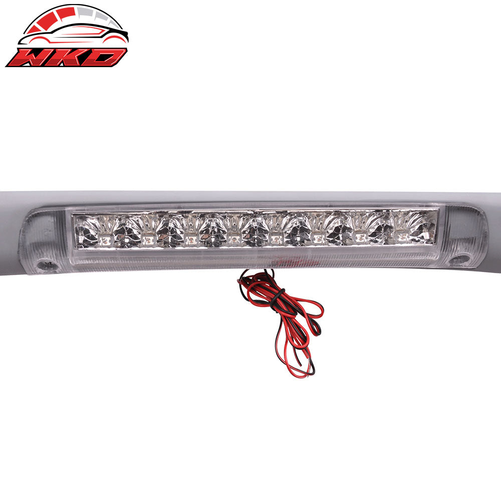 Fits 05-09 Subaru Legacy Sedan 4Dr Trunk Spoiler Wing & LED Brake Light (FRP)
