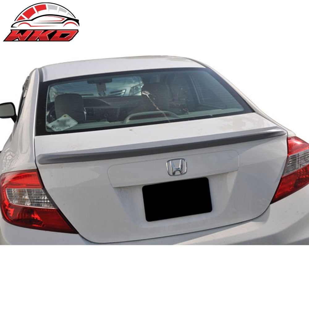 Fits 12-14 Honda Civic Sedan 9th Gen OE Factory Trunk Spoiler - PU