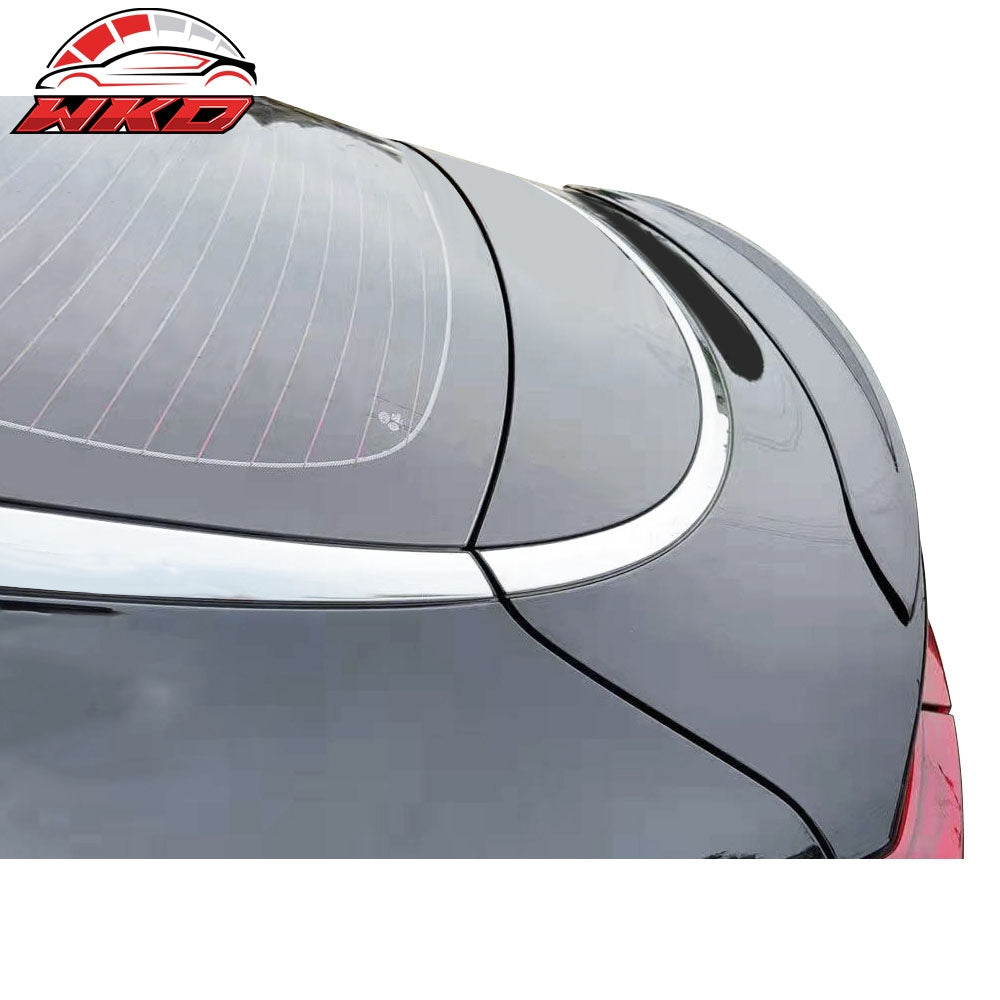 Fits 21-24 Kia K5 OE Style #CRB Crystal Beige Metallic Rear Trunk Spoiler ABS