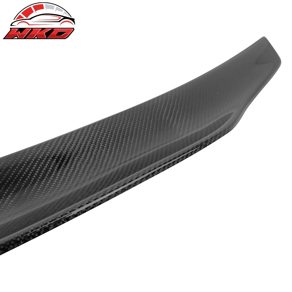 Fits 14-20 Benz W222 S Class PSM Style Carbon Fiber CF Rear Trunk Spoiler Wing