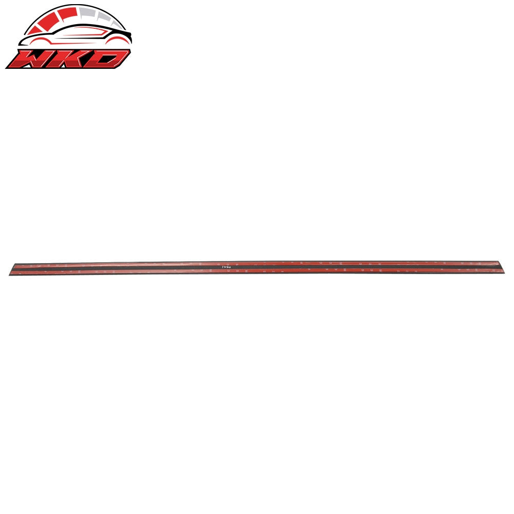 Fits 05-10 Infiniti M35 M45 Unpainted Black Trunk Spoiler PU Flexible
