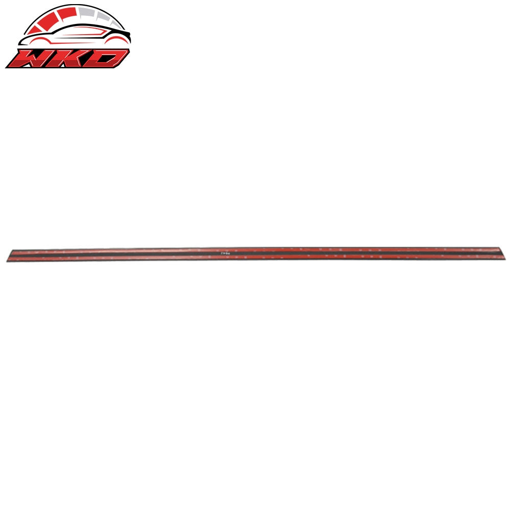 Fits 05-11 Audi A6 C6 Unpainted Black Trunk Spoiler - PUF