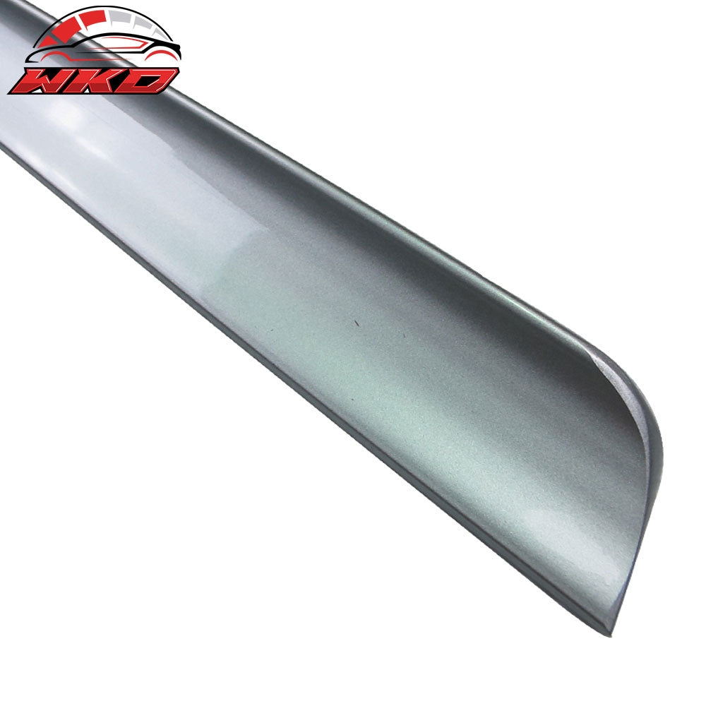 Fits 03-08 Benz CLK-Class Trunk Spoiler Painted Iridium Silver Metallic #744