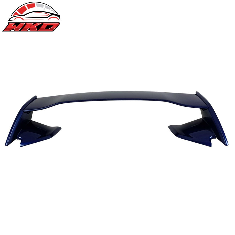 Fit 12-16 Subaru Impreza 15-21 WRX STI Style Trunk Spoiler Painted #K3X Blue 5PC
