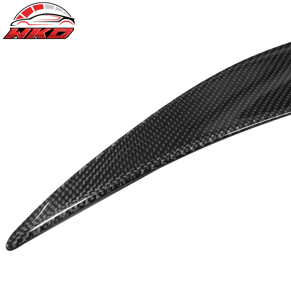 Fits 07-13 BMW E82 1-Series Trunk Spoiler Performance Matte Carbon Fiber Wing