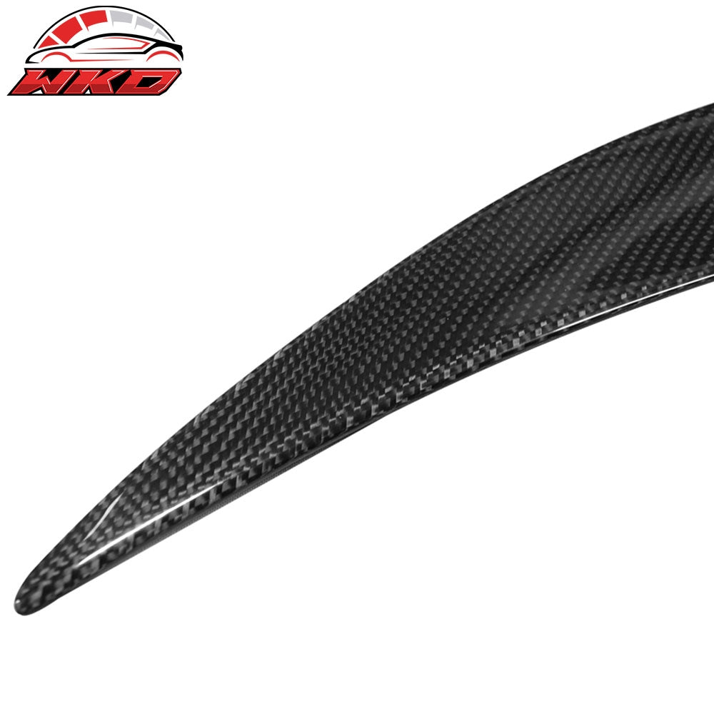 Fits 07-13 BMW E82 1-Series Trunk Spoiler Performance Matte Carbon Fiber Wing