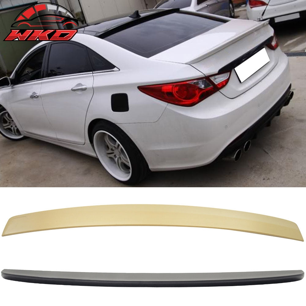 Fits 11-14 Hyundai Sonata Sedan Trunk Spoiler & OE Factory Roof Wing
