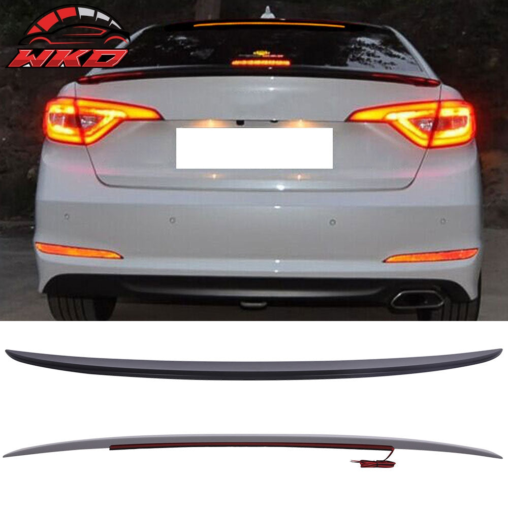 Fits 15 Up Hyundai Sonata OE Factory ABS Trunk Spoiler & Roof Wing