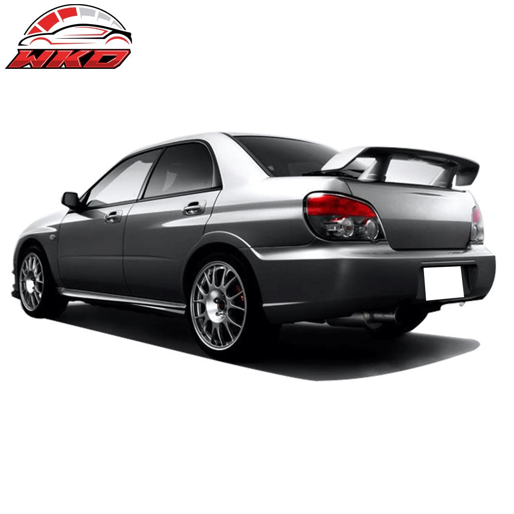 Fits 02-07 Subaru Impreza WRX STI S204 LED OE Trunk Spoiler Wing - ABS