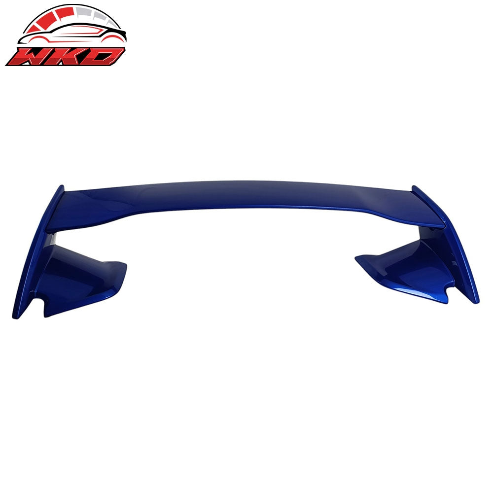 Fits 22-25 Subaru WRX 5th VB STI Style Rear Trunk Spoiler Painted #K7X Blue 5PCS