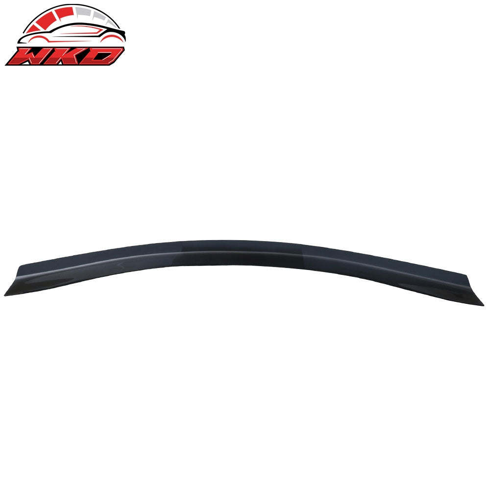 Fits 12-15 Honda Civic Top Gurney Flap Trunk Spoiler Wing Transparent Smoke