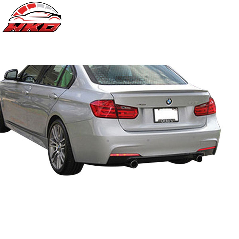 Fits 12-18 BMW F30 3 Series Performance Style Trunk Spoiler Painted #A83 Silver