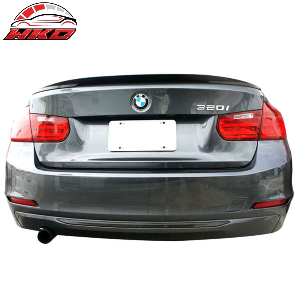 Fits 12-18 BMW F30 3 Series Performance Style Trunk Spoiler Painted #300 White