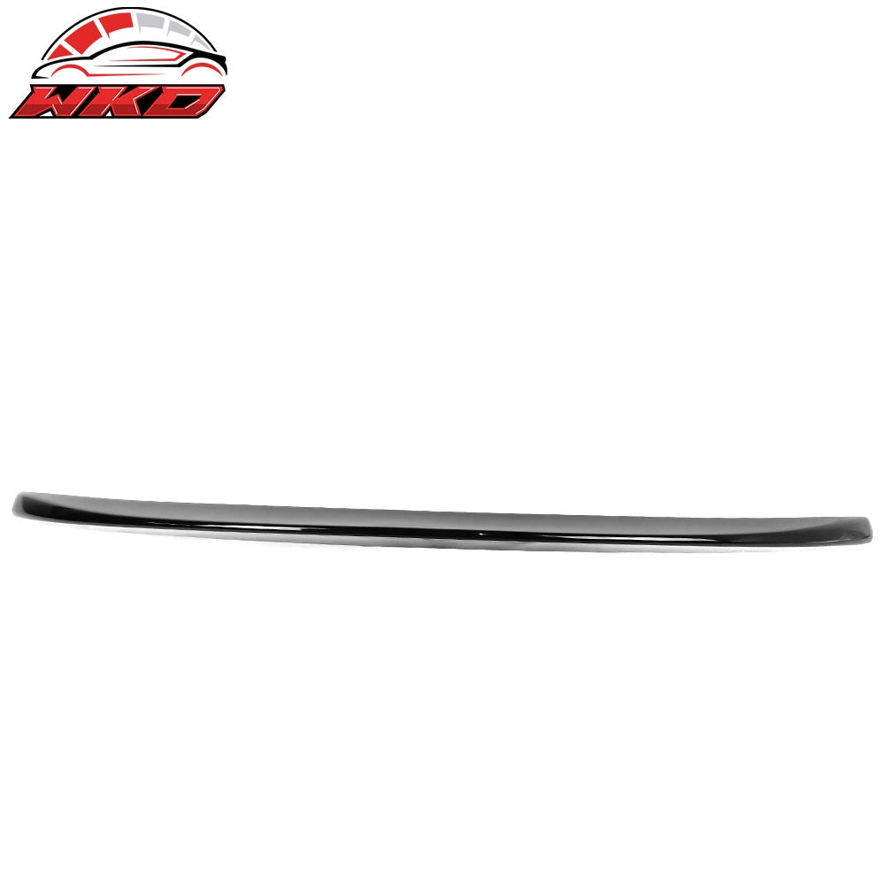 Fits 14-24 INFINITI Q50 IKON Trunk Spoiler Lip Painted #KH3 Black