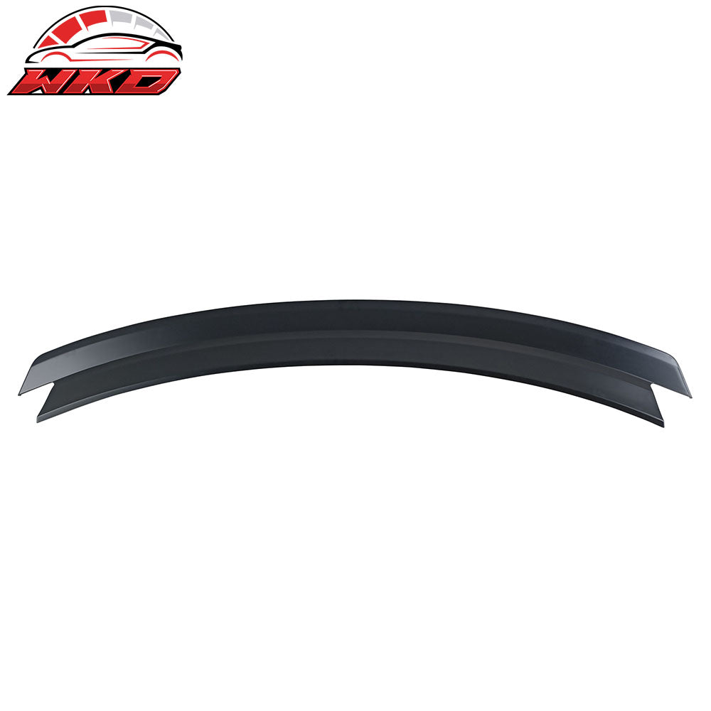 Fits 24-26 Ford Mustang S650 7th Gen R Style Rear Trunk Spoiler Lip Primer Black