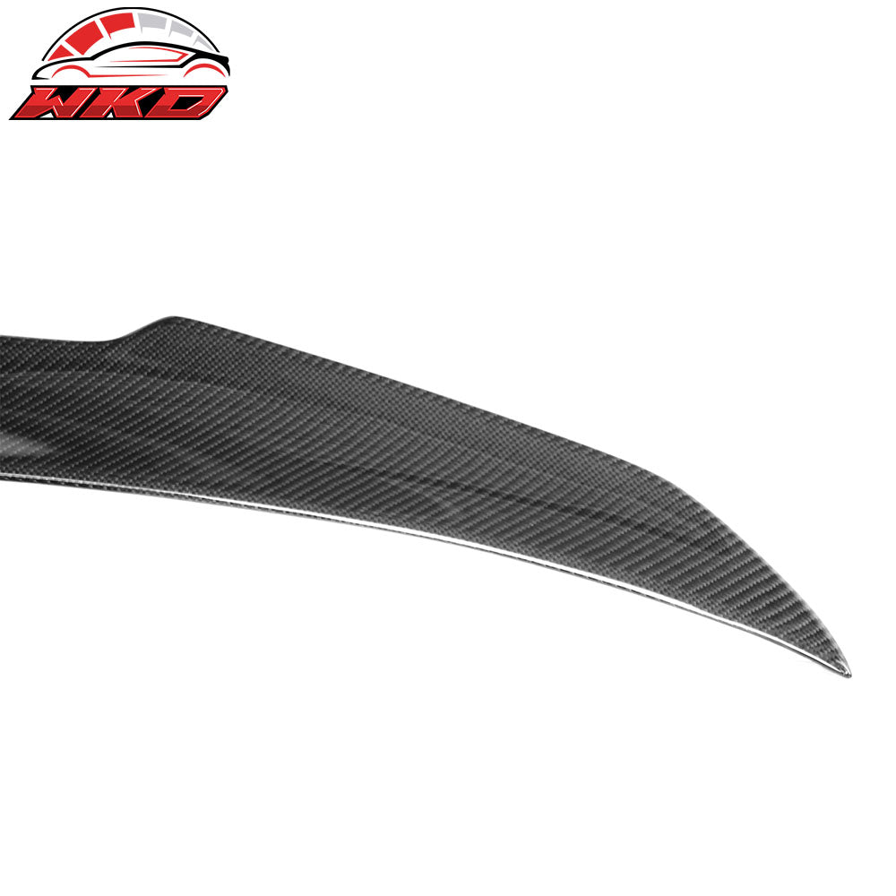 Closeout! Fits 15-20 BMW F82 M4 Coupe V Style Rear Trunk Spoiler Carbon Fiber CF